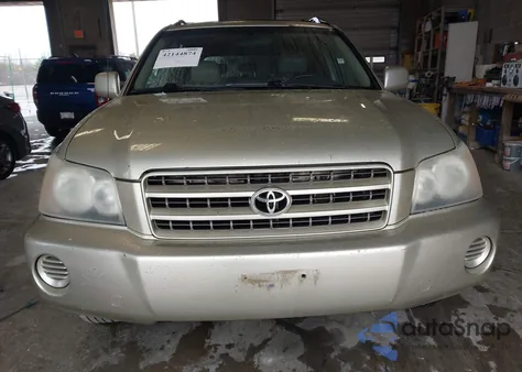 2003 Toyota Highlander V6 from USA, damaged, VIN JTEGF21A730097259